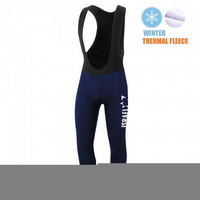 2021 Winter Fleece Israel Start Up Nation Pro Team Lange Fietsbroek Bib 837 2021 Winter Fleece Israel Start Up Nation Pro Team Lange Fietsbroek Bib 837