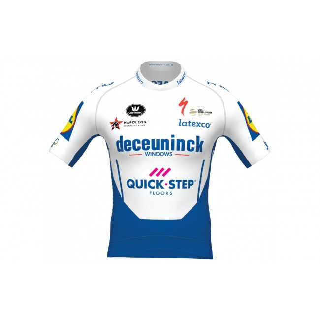 2020 DECEUNINCK QUICK-STEP FLOORS Race PRR Fietsshirt Korte Mouw 2020200 2020 DECEUNINCK QUICK-STEP FLOORS Race PRR Fietsshirt Korte Mouw 2020200