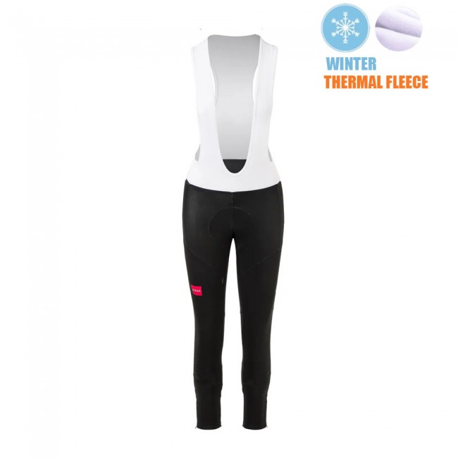 2021 Winter Fleece Jumbo Visma dames Pro Team Lange Fietsbroek Bib 843 2021 Winter Fleece Jumbo Visma dames Pro Team Lange Fietsbroek Bib 843