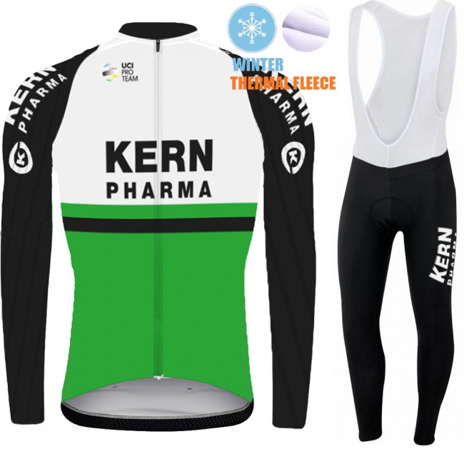 2021 Winter Fleece kern pharma Pro Team Fietskleding Fietsshirt Lange Mouw+Lange Fietsbroek Bib 997 2021 Winter Fleece kern pharma Pro Team Fietskleding Fietsshirt Lange Mouw+Lange Fietsbroek Bib 997