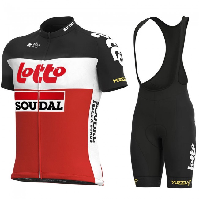 2021 Lotto Soudal Pro Team Fietskleding Fietsshirt Korte Mouw+Korte Fietsbroeken 885 2021 Lotto Soudal Pro Team Fietskleding Fietsshirt Korte Mouw+Korte Fietsbroeken 885