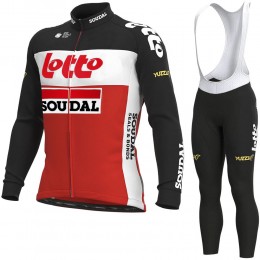 2021 Lotto Soudal Pro Team Fietskleding Fietsshirt Lange Mouw+Lange Fietsbroek Bib 890 2021 Lotto Soudal Pro Team Fietskleding Fietsshirt Lange Mouw+Lange Fietsbroek Bib 890