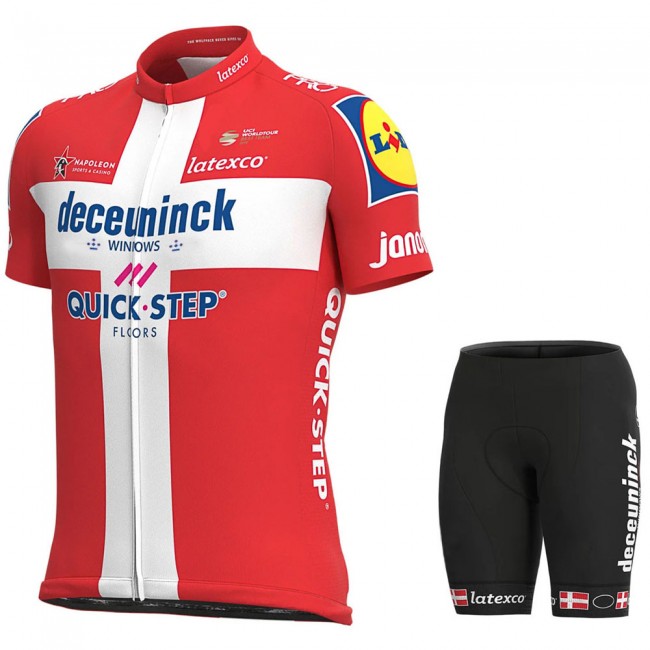 2021 Deceuninck quick step Danish Pro Team Fietskleding Fietsshirt Korte Mouw 935 2021 Deceuninck quick step Danish Pro Team Fietskleding Fietsshirt Korte Mouw 935