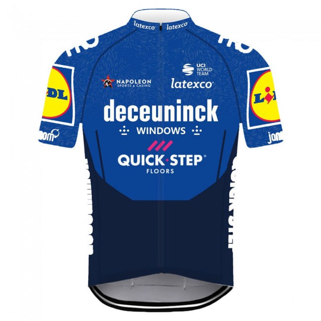 2021 Deceuninck quick step Pro Team Fietskleding Fietsshirt Korte Mouw 907 2021 Deceuninck quick step Pro Team Fietskleding Fietsshirt Korte Mouw 907