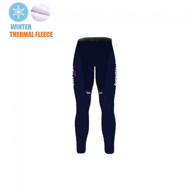 2021 Winter Fleece Deceuninck quick step Pro Team Lange Fietsbroek Bib 924 2021 Winter Fleece Deceuninck quick step Pro Team Lange Fietsbroek Bib 924