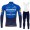 2021 Deceuninck quick step Pro Team Fietskleding Fietsshirt Lange Mouw+Lange Fietsbroek Bib 1009