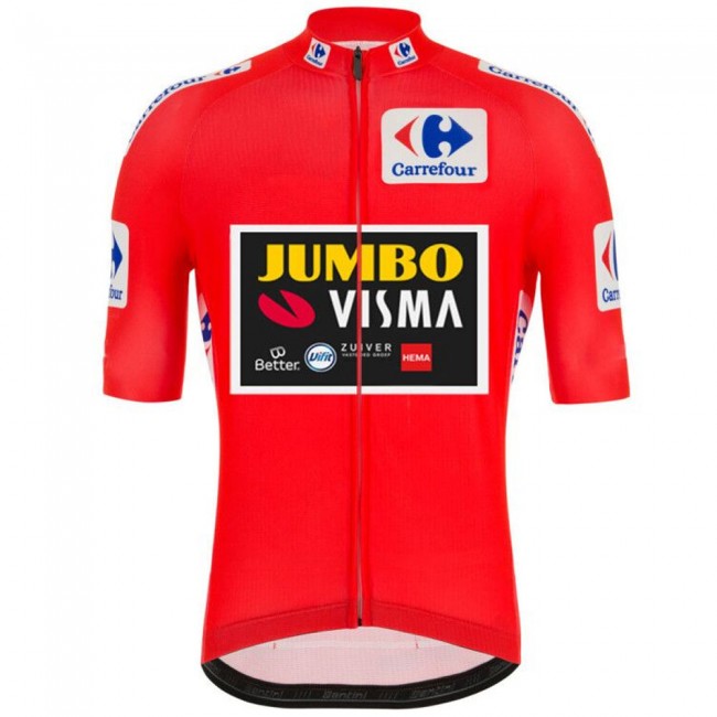 2021 Jumvo Visma Spanish Pro Team Fietskleding Fietsshirt Korte Mouw 863 2021 Jumvo Visma Spanish Pro Team Fietskleding Fietsshirt Korte Mouw 863