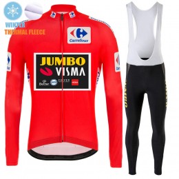 2021 Winter Fleece Jumvo Visma Spanish Pro Team Fietskleding Fietsshirt Lange Mouw+Lange Fietsbroek Bib 878 2021 Winter Fleece Jumvo Visma Spanish Pro Team Fietskleding Fietsshirt Lange Mouw+Lange Fietsbroek Bib 878