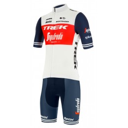 TREK-SEGAFREDO 2020 Set Fietsshirt lange mouw RV+Korte fietsbroeken Bib 2020048 TREK-SEGAFREDO 2020 Set Fietsshirt lange mouw RV+Korte fietsbroeken Bib 2020048