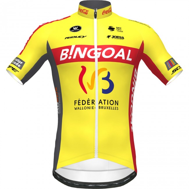 WALLONIE-BRUXELLES 2020 Fietsshirt Korte Mouw 2020344 WALLONIE-BRUXELLES 2020 Fietsshirt Korte Mouw 2020344