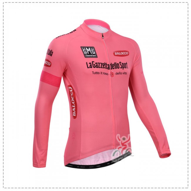 Giro d-Italia 2014 Fietsshirt lange mouw Rose 1430 Giro d-Italia 2014 Fietsshirt lange mouw Rose 1430