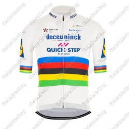 Deceuninck quick step 2021 UCI World Champion Wielershirt Korte Mouw 2021009 Deceuninck quick step 2021 UCI World Champion Wielershirt Korte Mouw 2021009