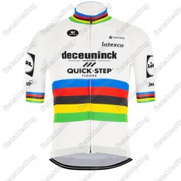 Deceuninck quick step 2021 UCI World Champion Wielershirt Korte Mouw 2021013 Deceuninck quick step 2021 UCI World Champion Wielershirt Korte Mouw 2021013