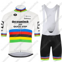 Deceuninck quick step 2021 UCI World Champion Wielerkleding Set Fietsshirts Korte Mouw+Korte Wielerbroek Bib 2021016 Deceuninck quick step 2021 UCI World Champion Wielerkleding Set Fietsshirts Korte Mouw+Korte Wielerbroek Bib 2021016