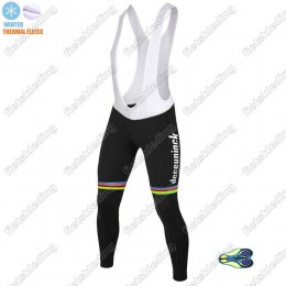 Winter Thermal Fleece Deceuninck quick step 2021 UCI World Champion Lange Fietsbroeken Bib 2021044 Winter Thermal Fleece Deceuninck quick step 2021 UCI World Champion Lange Fietsbroeken Bib 2021044
