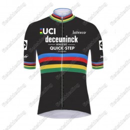 Deceuninck quick step 2021 UCI World Champion Wielershirt Korte Mouw 2021024 Deceuninck quick step 2021 UCI World Champion Wielershirt Korte Mouw 2021024