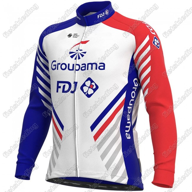 GROUPAMA FDJ 2021 Fietsshirt Lange Mouw 2021364 GROUPAMA FDJ 2021 Fietsshirt Lange Mouw 2021364