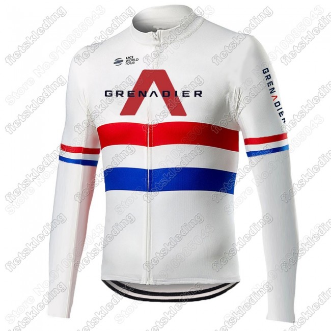 Team INEOS Grenadier 2021 Fietsshirt Lange Mouw 2021082 Team INEOS Grenadier 2021 Fietsshirt Lange Mouw 2021082