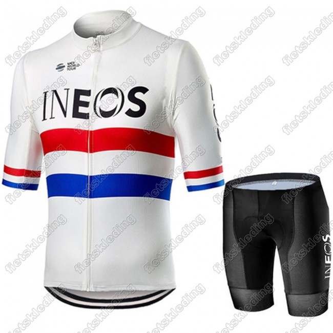INEOS 2021 Wielerkleding Set Fietsshirts Korte Mouw+Korte Wielerbroek Bib 2021087 INEOS 2021 Wielerkleding Set Fietsshirts Korte Mouw+Korte Wielerbroek Bib 2021087