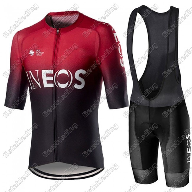 INEOS 2021 Wielerkleding Set Fietsshirts Korte Mouw+Korte Wielerbroek Bib 2021094 INEOS 2021 Wielerkleding Set Fietsshirts Korte Mouw+Korte Wielerbroek Bib 2021094