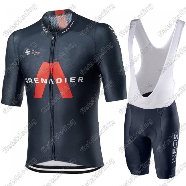 INEOS Grenadier 2021 Wielerkleding Set Fietsshirts Korte Mouw+Korte Wielerbroek Bib 2021111 INEOS Grenadier 2021 Wielerkleding Set Fietsshirts Korte Mouw+Korte Wielerbroek Bib 2021111