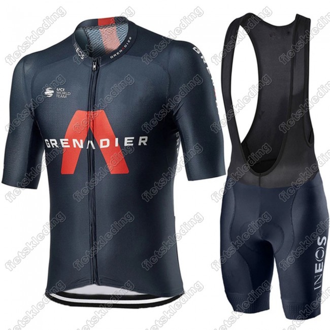 INEOS Grenadier 2021 Wielerkleding Set Fietsshirts Korte Mouw+Korte Wielerbroek Bib 2021112 INEOS Grenadier 2021 Wielerkleding Set Fietsshirts Korte Mouw+Korte Wielerbroek Bib 2021112