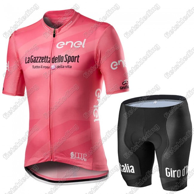 Giro D-italia 2021 Wielerkleding Set Fietsshirts Korte Mouw+Korte Wielerbroek Bib 2021423 Giro D-italia 2021 Wielerkleding Set Fietsshirts Korte Mouw+Korte Wielerbroek Bib 2021423