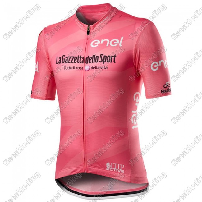 Giro D-italia 2021 Mannen Fietsshirt Korte Mouw pink 2021412 Giro D-italia 2021 Mannen Fietsshirt Korte Mouw pink 2021412