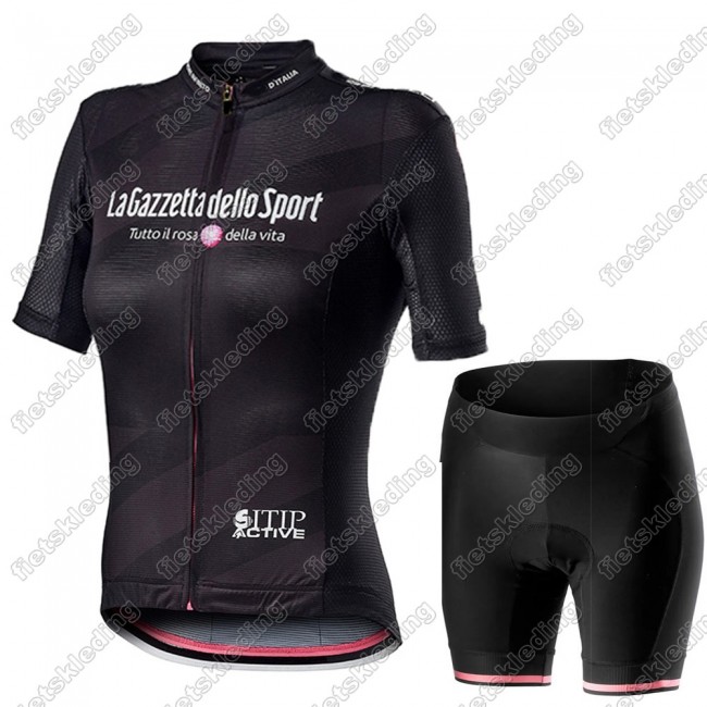 Dames Giro D-italia 2021 Wielerkleding Set Fietsshirts Korte Mouw+Korte Wielerbroek Bib 2021434 Dames Giro D-italia 2021 Wielerkleding Set Fietsshirts Korte Mouw+Korte Wielerbroek Bib 2021434