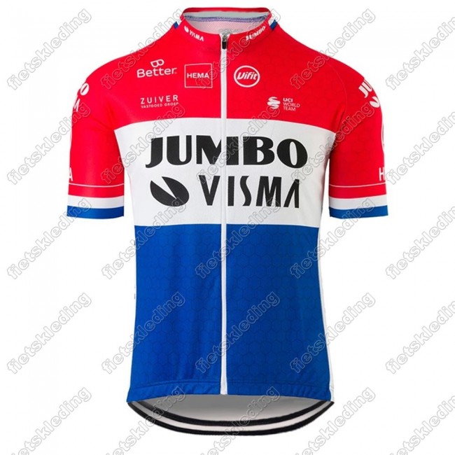 Jumbo Visma 2021 Dutch Wielershirt Korte Mouw 2021200 Jumbo Visma 2021 Dutch Wielershirt Korte Mouw 2021200