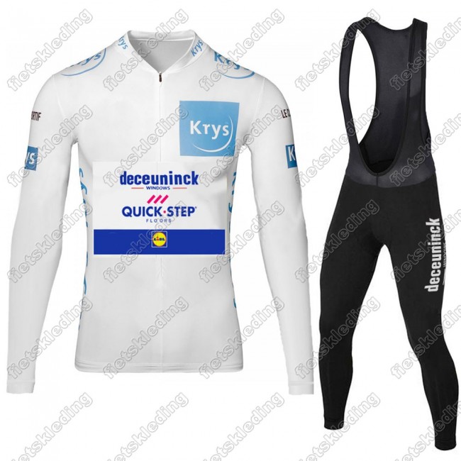 Deceuninck quick step 2021 Tour De France Wielerkleding Set Fietsshirts Lange Mouw+Lange Fietsrbroek Bib 2021068 Deceuninck quick step 2021 Tour De France Wielerkleding Set Fietsshirts Lange Mouw+Lange Fietsrbroek Bib 2021068