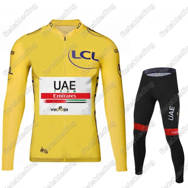 UAE EMIRATES Tour De France 2021 Wielerkleding Set Fietsshirts Lange Mouw+Lange Fietsrbroek Bib 2021324 UAE EMIRATES Tour De France 2021 Wielerkleding Set Fietsshirts Lange Mouw+Lange Fietsrbroek Bib 2021324