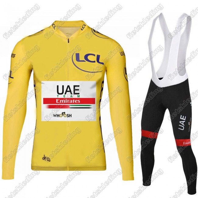 UAE EMIRATES Tour De France 2021 Wielerkleding Set Fietsshirts Lange Mouw+Lange Fietsrbroek Bib 2021326 UAE EMIRATES Tour De France 2021 Wielerkleding Set Fietsshirts Lange Mouw+Lange Fietsrbroek Bib 2021326