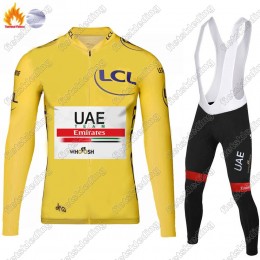 Winter Thermal Fleece UAE EMIRATES Tour De France 2021 Wielerkleding Set Fietsshirts Lange Mouw+Lange Fietsrbroek Bib 2021327 Winter Thermal Fleece UAE EMIRATES Tour De France 2021 Wielerkleding Set Fietsshirts Lange Mouw+Lange Fietsrbroek Bib 2021327