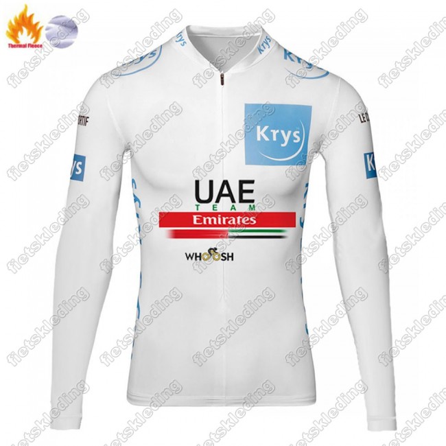 Winter Thermal Fleece UAE EMIRATES Tour De France 2021 Fietsshirt Lange Mouw 2021339 Winter Thermal Fleece UAE EMIRATES Tour De France 2021 Fietsshirt Lange Mouw 2021339