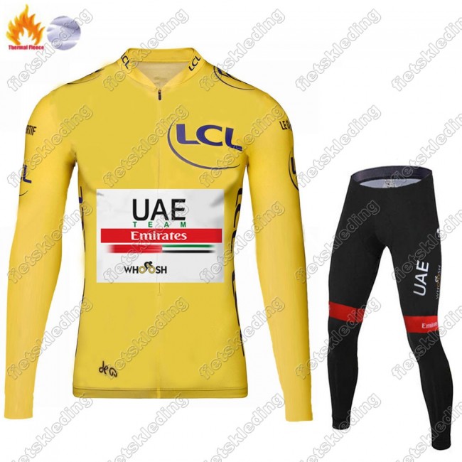 Winter Thermal Fleece UAE EMIRATES Tour De France 2021 Wielerkleding Set Fietsshirts Lange Mouw+Lange Fietsrbroek Bib 2021328 Winter Thermal Fleece UAE EMIRATES Tour De France 2021 Wielerkleding Set Fietsshirts Lange Mouw+Lange Fietsrbroek Bib 2021328