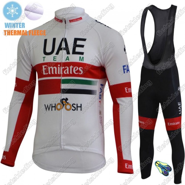 UAE EMIRATES Winter Thermal Fleece Pro Team 2021 Wielerkleding Set Fietsshirts Lange Mouw+Lange Fietsrbroek Bib 2021449 UAE EMIRATES Winter Thermal Fleece Pro Team 2021 Wielerkleding Set Fietsshirts Lange Mouw+Lange Fietsrbroek Bib 2021449