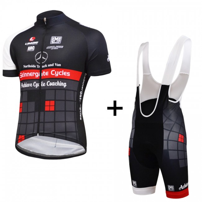 Achieve Mercedes 2015 Fietskleding Set Fietsshirt Korte Mouwen+Fietsbroek Bib Korte 2303 Achieve Mercedes 2015 Fietskleding Set Fietsshirt Korte Mouwen+Fietsbroek Bib Korte 2303