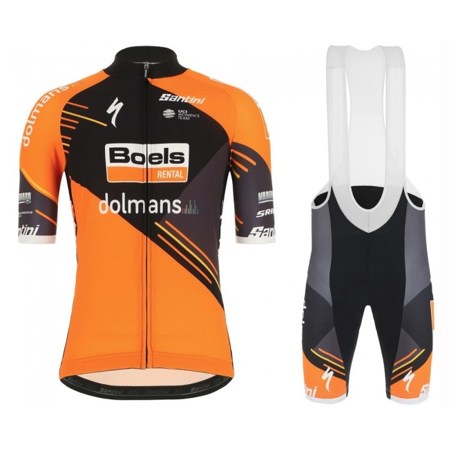 2019 Boels Dolmans Orange Fietskleding Set Fietsshirt Korte Mouw+Korte fietsbroeken RENK473 2019 Boels Dolmans Orange Fietskleding Set Fietsshirt Korte Mouw+Korte fietsbroeken RENK473