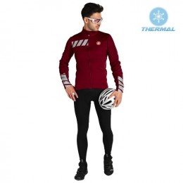 2019 Casteli Raddoppia 2 zwart-rood Thermo Wielerkleding Set Wielershirts lange mouw+fietsbroek lang met YOIE228 2019 Casteli Raddoppia 2 zwart-rood Thermo Wielerkleding Set Wielershirts lange mouw+fietsbroek lang met YOIE228