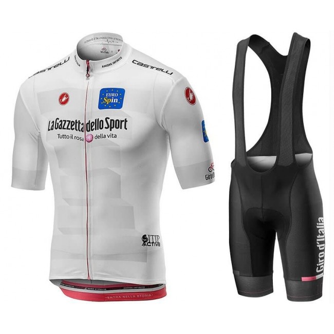 2019 Giro D-Italy Maglia Bianca Fietskleding Set Fietsshirt Korte Mouw+Korte fietsbroeken OBYU375 2019 Giro D-Italy Maglia Bianca Fietskleding Set Fietsshirt Korte Mouw+Korte fietsbroeken OBYU375