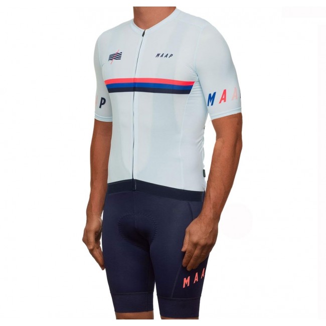 2019 MAAP Nationals wit Fietskleding Set Fietsshirt Korte Mouw+Korte fietsbroeken QIQA709 2019 MAAP Nationals wit Fietskleding Set Fietsshirt Korte Mouw+Korte fietsbroeken QIQA709