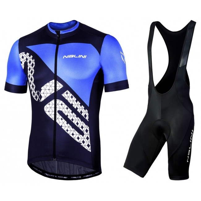 2019 Nalini Volata 20 zwart-blauw Fietskleding Set Fietsshirt Korte Mouw+Korte fietsbroeken BZAJ657 2019 Nalini Volata 20 zwart-blauw Fietskleding Set Fietsshirt Korte Mouw+Korte fietsbroeken BZAJ657