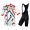 2019 Nalini Descesa 20 wit-rood Fietskleding Set Fietsshirt Korte Mouw+Korte fietsbroeken MAJM657