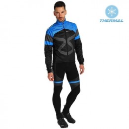2019 Tuono zwart-blauw Thermo Wielerkleding Set Wielershirts lange mouw+fietsbroek lang met NSZI179 2019 Tuono zwart-blauw Thermo Wielerkleding Set Wielershirts lange mouw+fietsbroek lang met NSZI179
