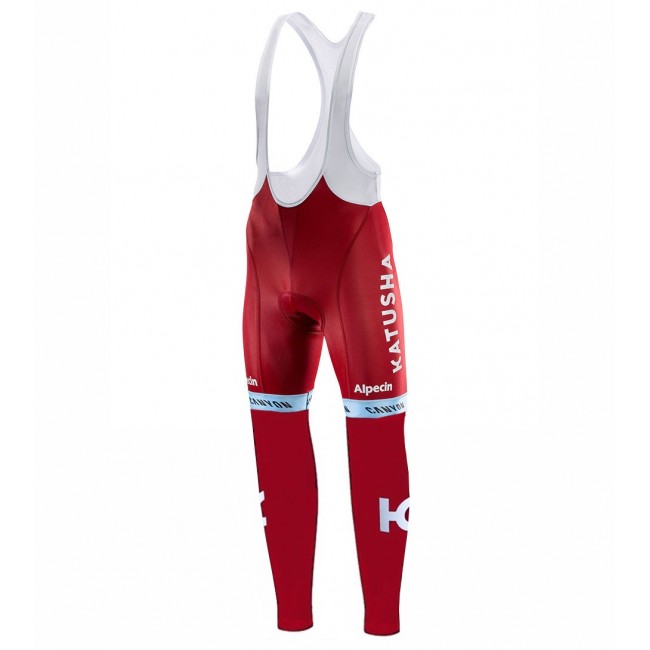 2017 Katusha Alpecin rood Lange fietsbroeken Bib 2482 2017 Katusha Alpecin rood Lange fietsbroeken Bib 2482