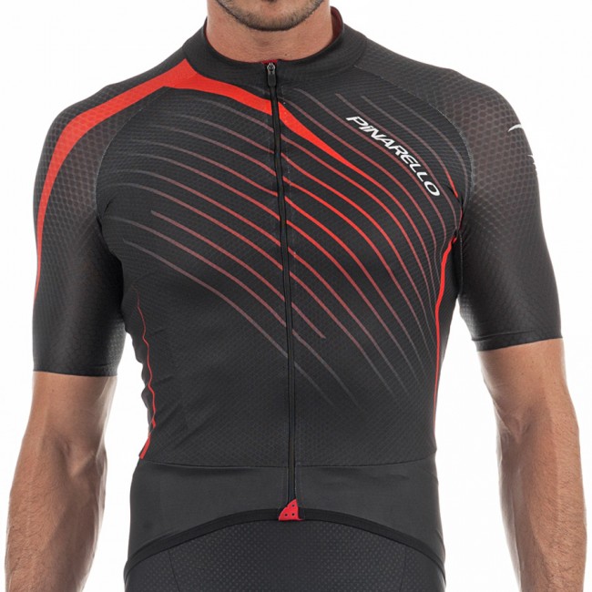 Pinarello Pro team 2017 Tour Fietsshirt Korte Mouw-zwart Rood 518EGOFU 2017082305 Pinarello Pro team 2017 Tour Fietsshirt Korte Mouw-zwart Rood 518EGOFU 2017082305