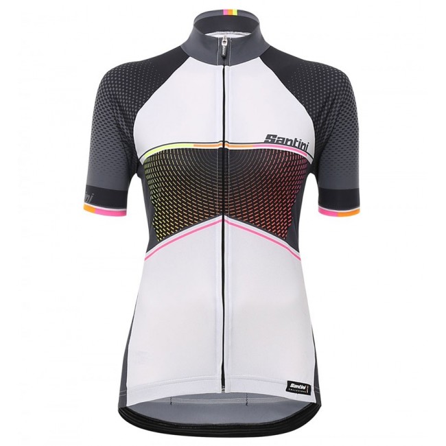 Dames Santini Stella 2017 wit Fietsshirt Korte Mouw 145YGTBY 2017082379 Dames Santini Stella 2017 wit Fietsshirt Korte Mouw 145YGTBY 2017082379
