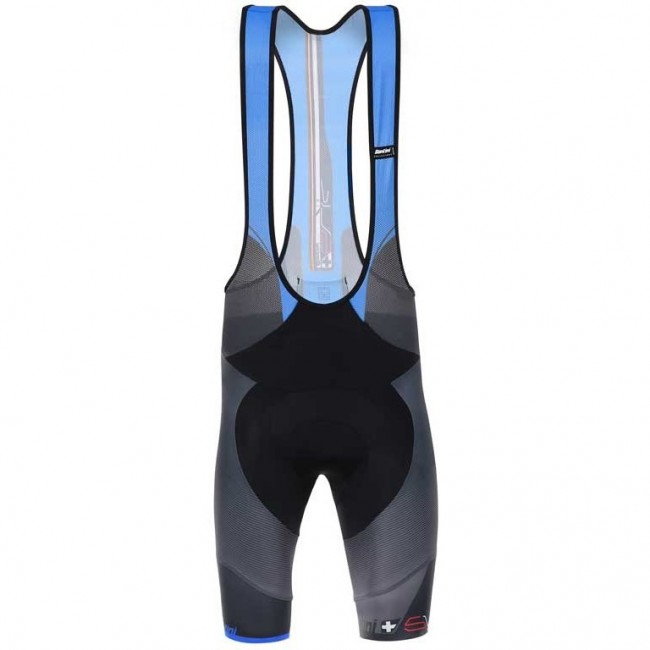 Santini Profteams 2017 Sleek Plus 10 blauw-Noir Korte Fietsbroeken Bib 147DRHQY 2017082340 Santini Profteams 2017 Sleek Plus 10 blauw-Noir Korte Fietsbroeken Bib 147DRHQY 2017082340
