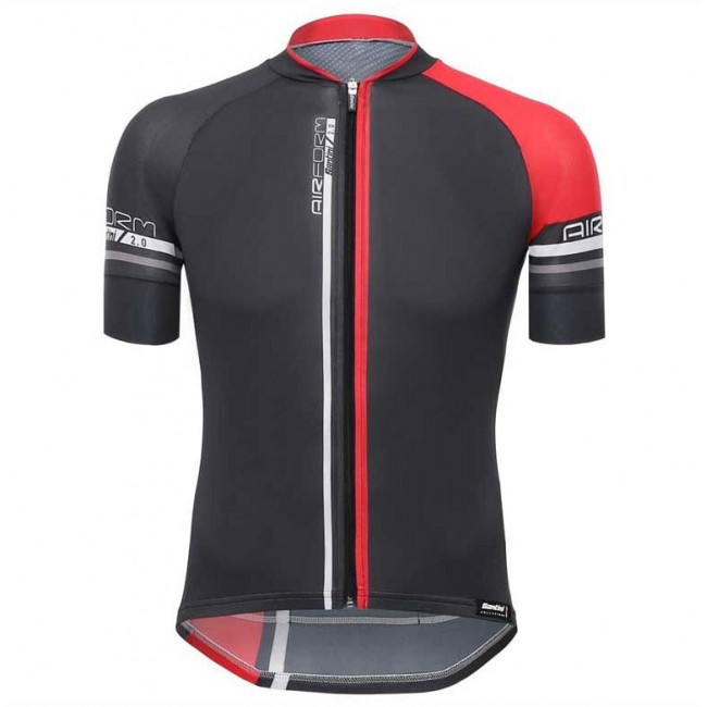 Santini Profteams 2017 Airform 20 zwart-Rood Fietsshirt Korte Mouw 172GPNYB 2017082312 Santini Profteams 2017 Airform 20 zwart-Rood Fietsshirt Korte Mouw 172GPNYB 2017082312